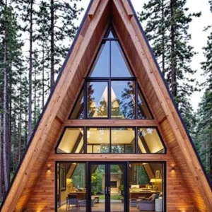 A-Frame Oasis Amidst Tall Pines