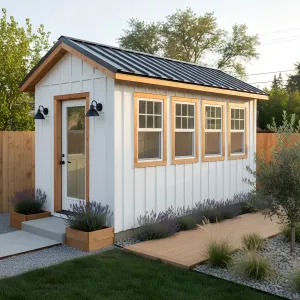 Scandinavian-Inspired Board-and-Batten Studio