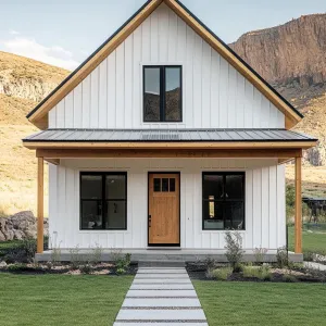 Classic A-Frame Cottage with a Modern Twist