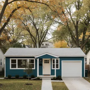 Teal Porch Nook Ranch