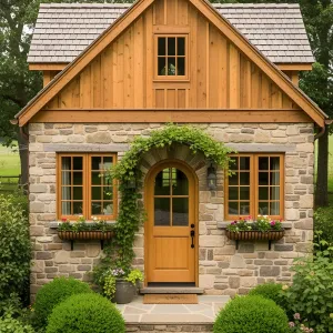 Preview of Miniature Stone Cottage Steals Your Heart
