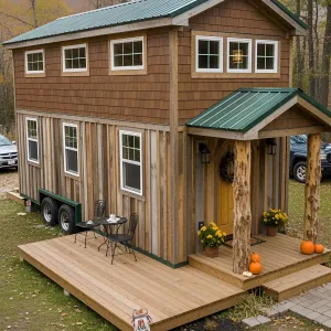 Rustic Roost: Tiny Mountain Escape