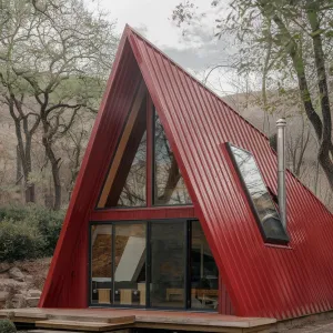 Red-Tipped Triangular Dwelling: Alpine Charm