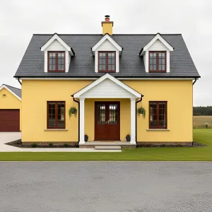 Sunlit Dormer Farmhouse