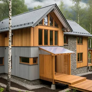 Wooden Whimsy Among the Peaks