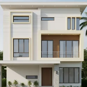 Chic Double-Deck Residence