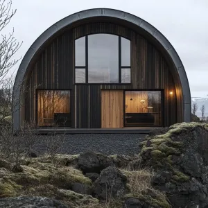 Half-Moon Haven with a Mossy View