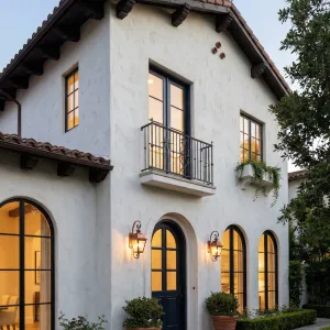 Intimate Balcony Front Stucco Hideaway