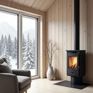 Fireside Alpine Nook with a View