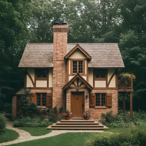 Fairy Tale Fortress in Brick and Timber
