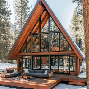 Apex Delight in the Snowy Pines