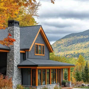 Colorful Mountain Hideaway: A Bold Blend of Nature