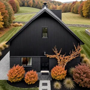 Sleek Sanctuary in Autumn’s Tapestry