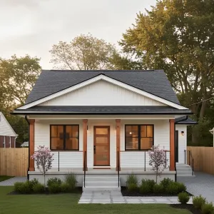 Crisp Porch Beam Ranch