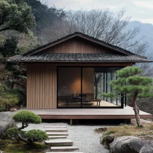 Chic Nest Amidst Peaceful Pines