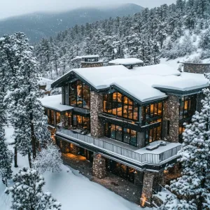 Winter Wonderland Mansion