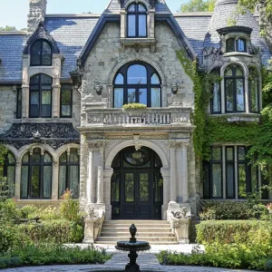Gothic Mansion Grandeur