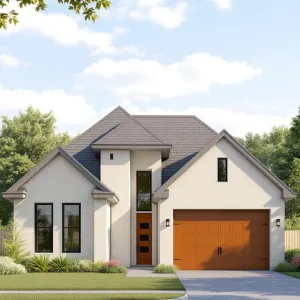 Suburban Castle with Contemporary Comfort