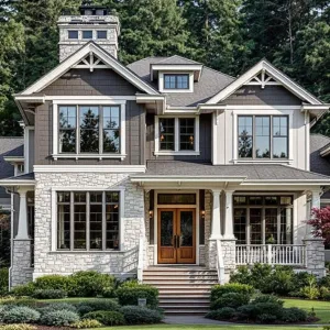 The Grand Stone Facade: A Modern-Day Enchantment