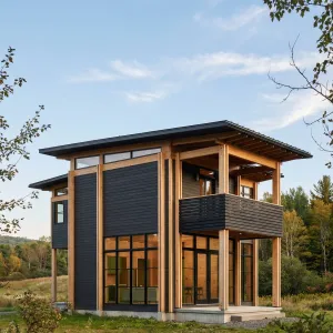 Fieldside Timber Tower Cabin