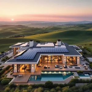 Swanky Solar-Powered Savanna Villa