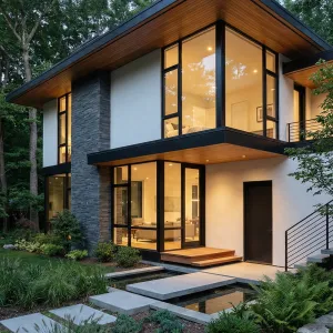 Pondside Glass Pavilion Cottage Retreat