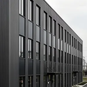 Steel Symphony: An Industrial Facade Waltz