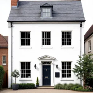 Georgian Elegance with a Hint of Graphite