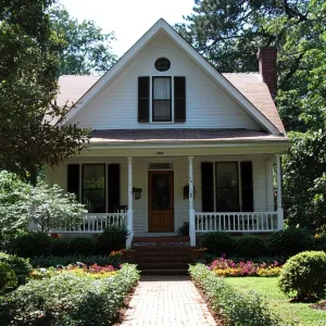 A Gable and Garden Southern Symphony