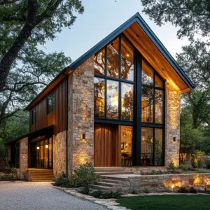 Barndominium Brilliance Beneath the Boughs