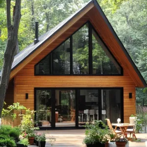 Nature’s Wooden Nook: A Geometric Gem