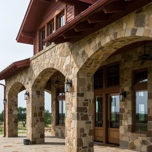 Hilltop Harmony: A Texas Stone Symphony