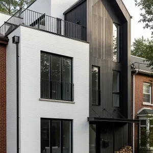 Contemporary Chic: A Tale of White Geometry