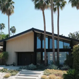 Palm Paradise: A Mid-Century Masterpiece