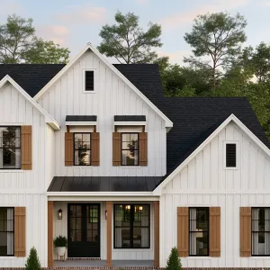Crisp Simplicity Meets Rustic Charm