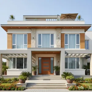 Two-Story Oasis: The Futuristic Escape