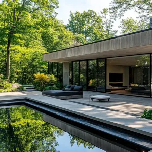 Zen Den by the Reflecting Pool