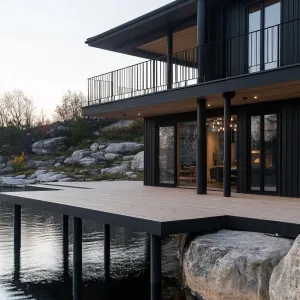 Modern Lakeside Retreat