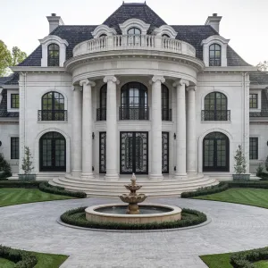 Palatial Poise: The Grandeur Mansion