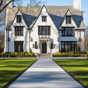 Grandiose Gables: A Modern Tudor Tale