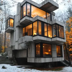 Concrete Cubes in the Snow