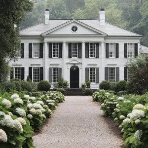 Majestic Manor with Hydrangea Lane
