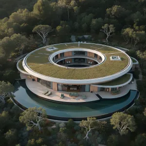 Wildwood Toroid Watercourt House