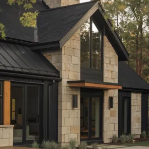 The Understated Charcoal Chalet