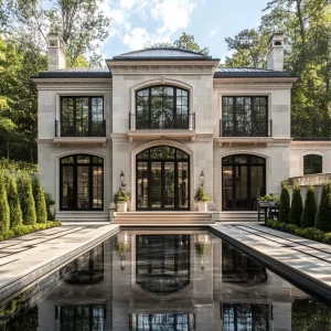 Luxurious Reflection House with Regal Charm