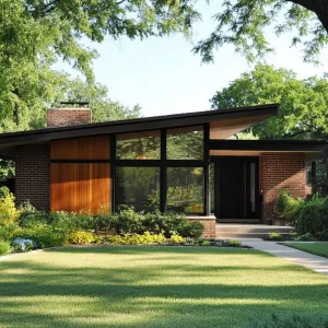 Suburban Splendor Under the Trees