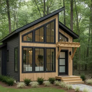 A-Frame Charm Meets Modern Minimalism