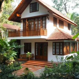 Sunshine Kisses Kerala’s Cozy Roof