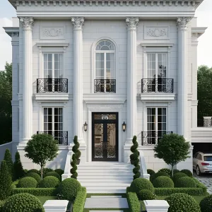 White Villa: A Classic Oasis with Modern Flair