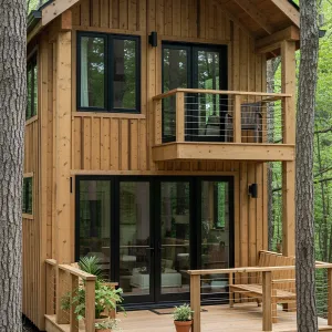 Woodland Hobbit Haven With a View